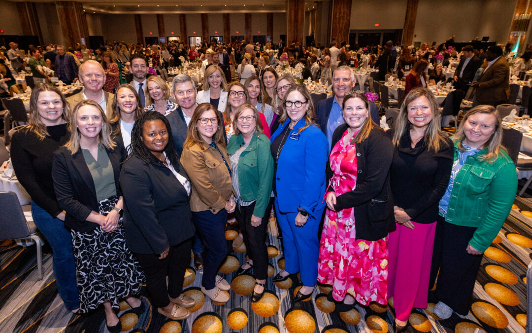 Group of over 10 UMB representatives standing at MOCSA's 2026 Luncheon